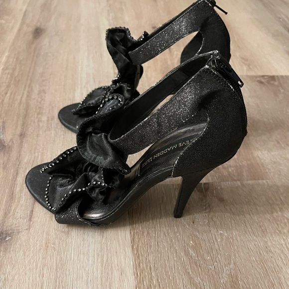 NWOB Steve Madden Luxe Open Toe Heels - Picture 3 of 8